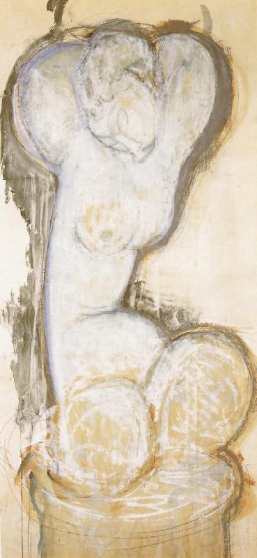 Amedeo Modigliani Caryatid